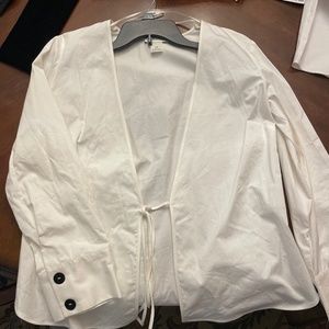 Club Monaco White Blouse